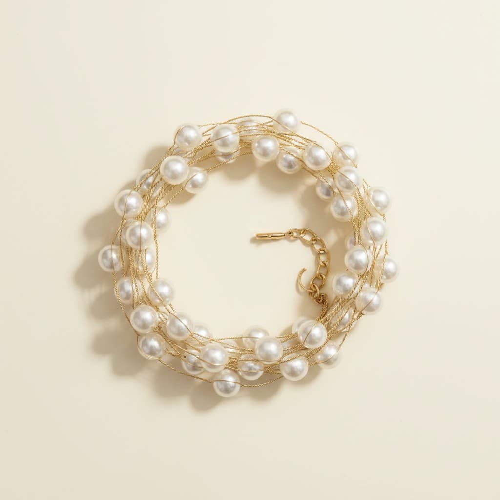Ethereal Multi-Strand Pearl