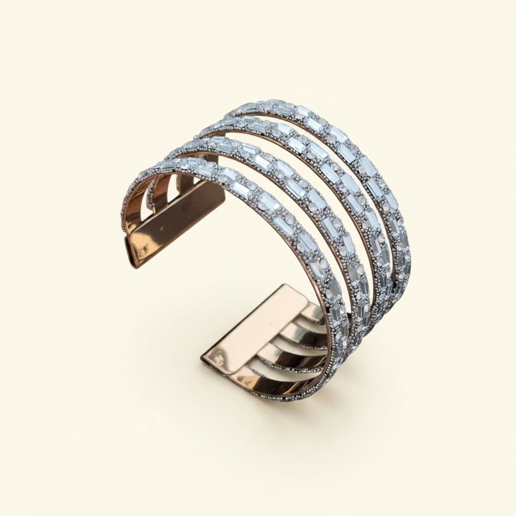 Cascade Luxe Cuff Bracelet