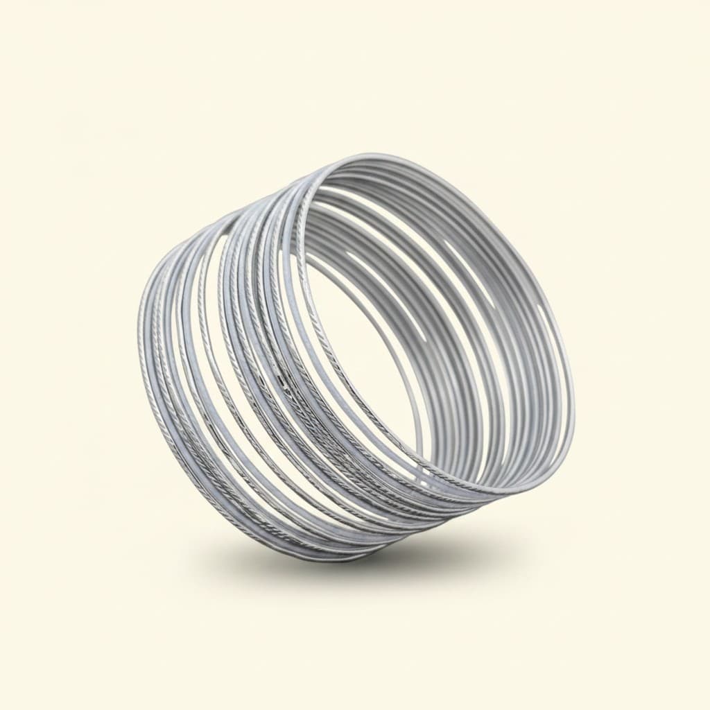 Whisper Stack Classic Bangle Set