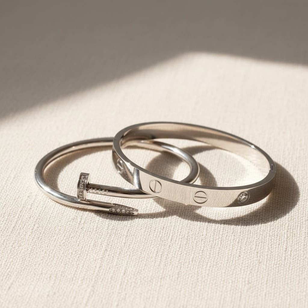 Lustrous Embrace Duo Bracelet Set
