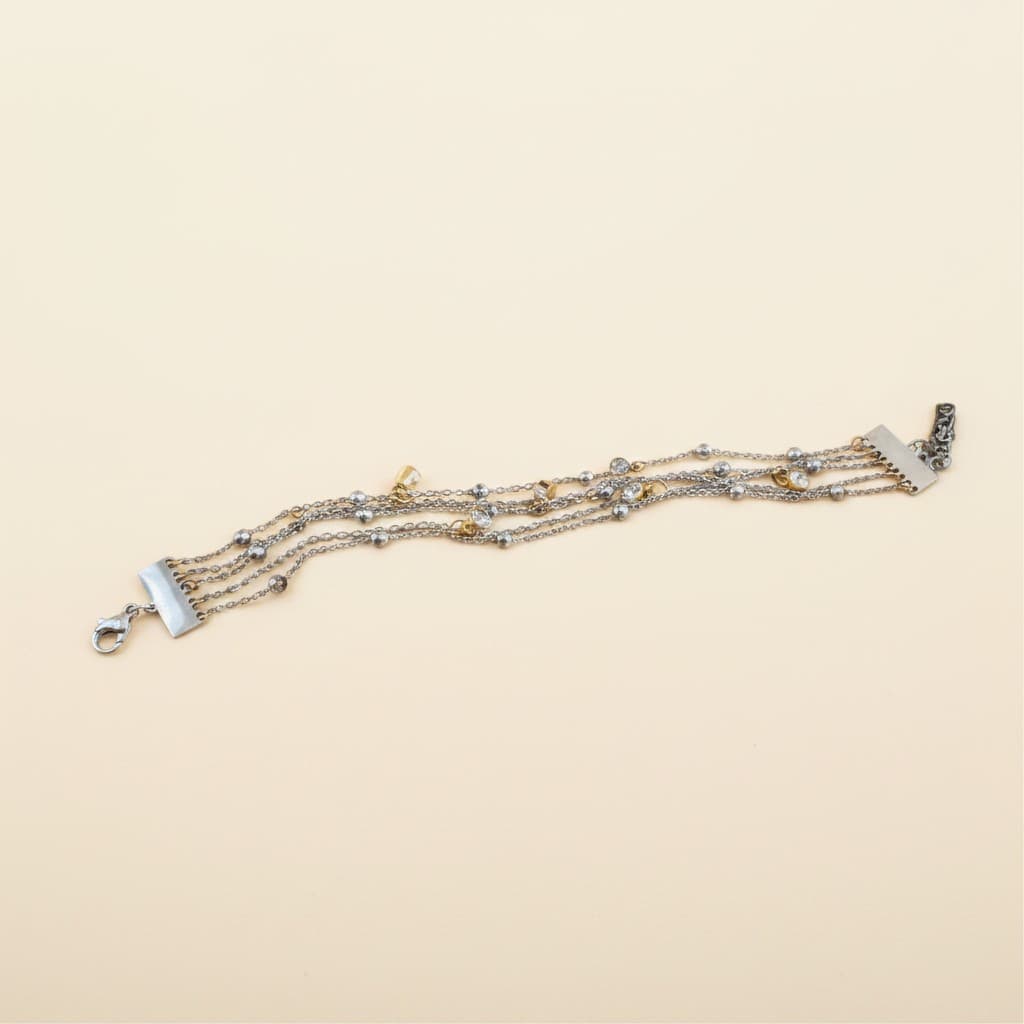 Celestial Harmony Multi-Strand Bracelet