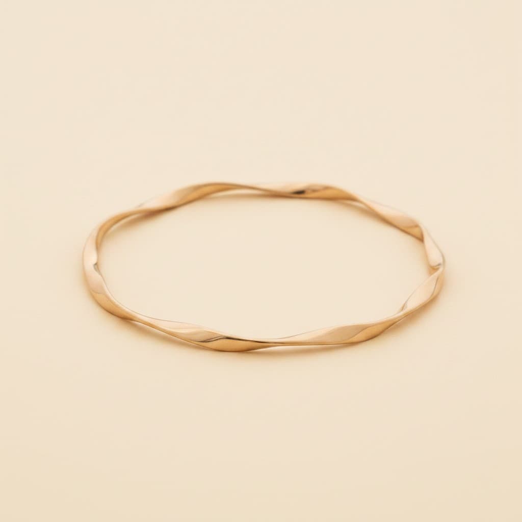 Wavy Whisper Bangle