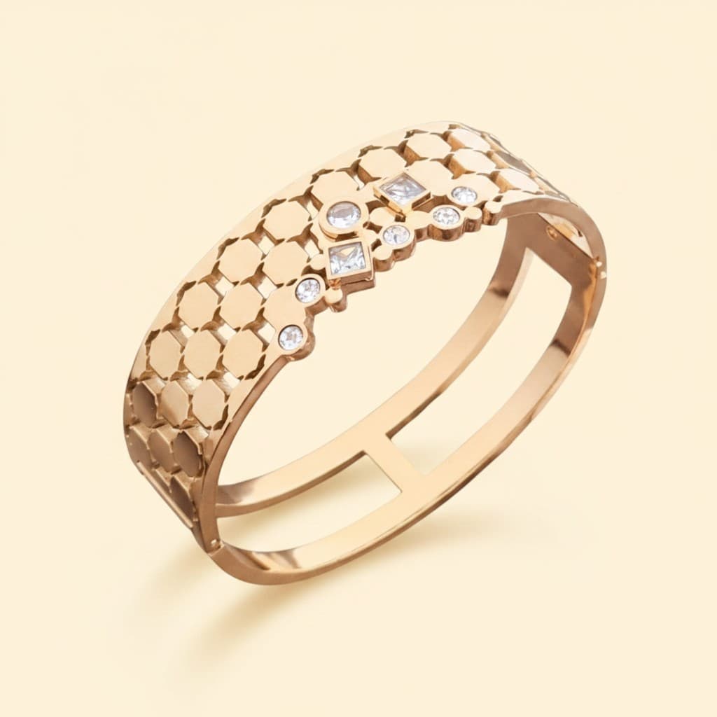 Stellar Mosaic Cuff Bracelet