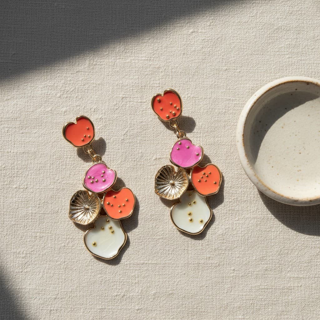 Orchard Bloom Cascade Earrings
