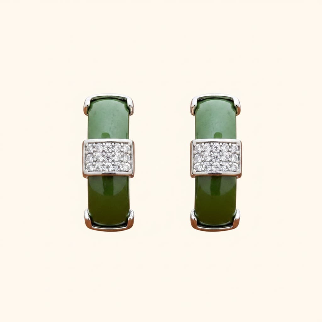 Verdant Luxe Hoops