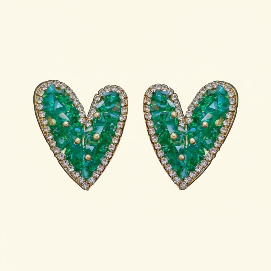 Emerald Crush Hearts