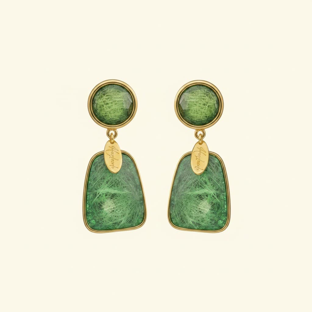 Emerald Weave Drops