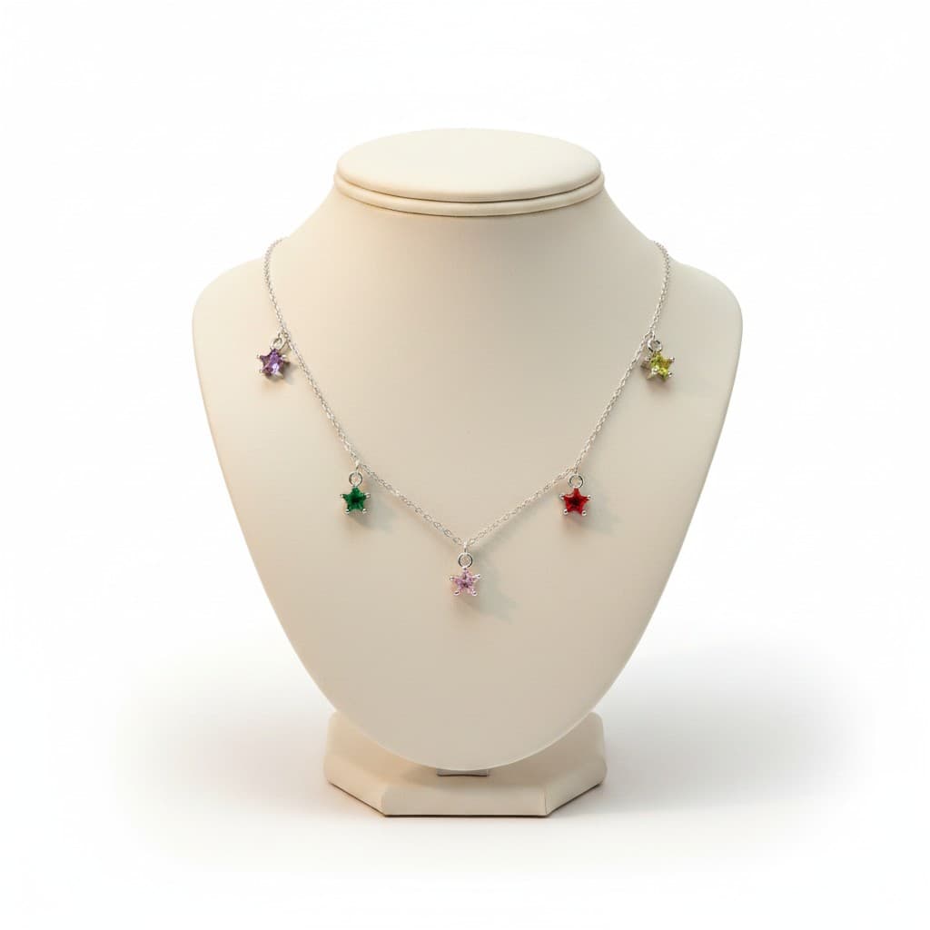 Starlight Whimsy Charm Necklace