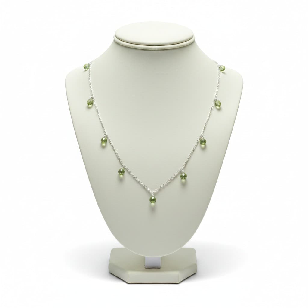 Meadow Drop Crystal Necklace