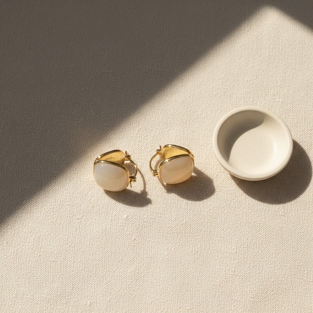Ethereal Glow Drop Earrings