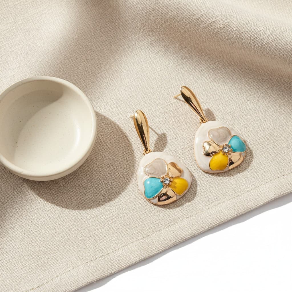 Bloom Enamel Drop