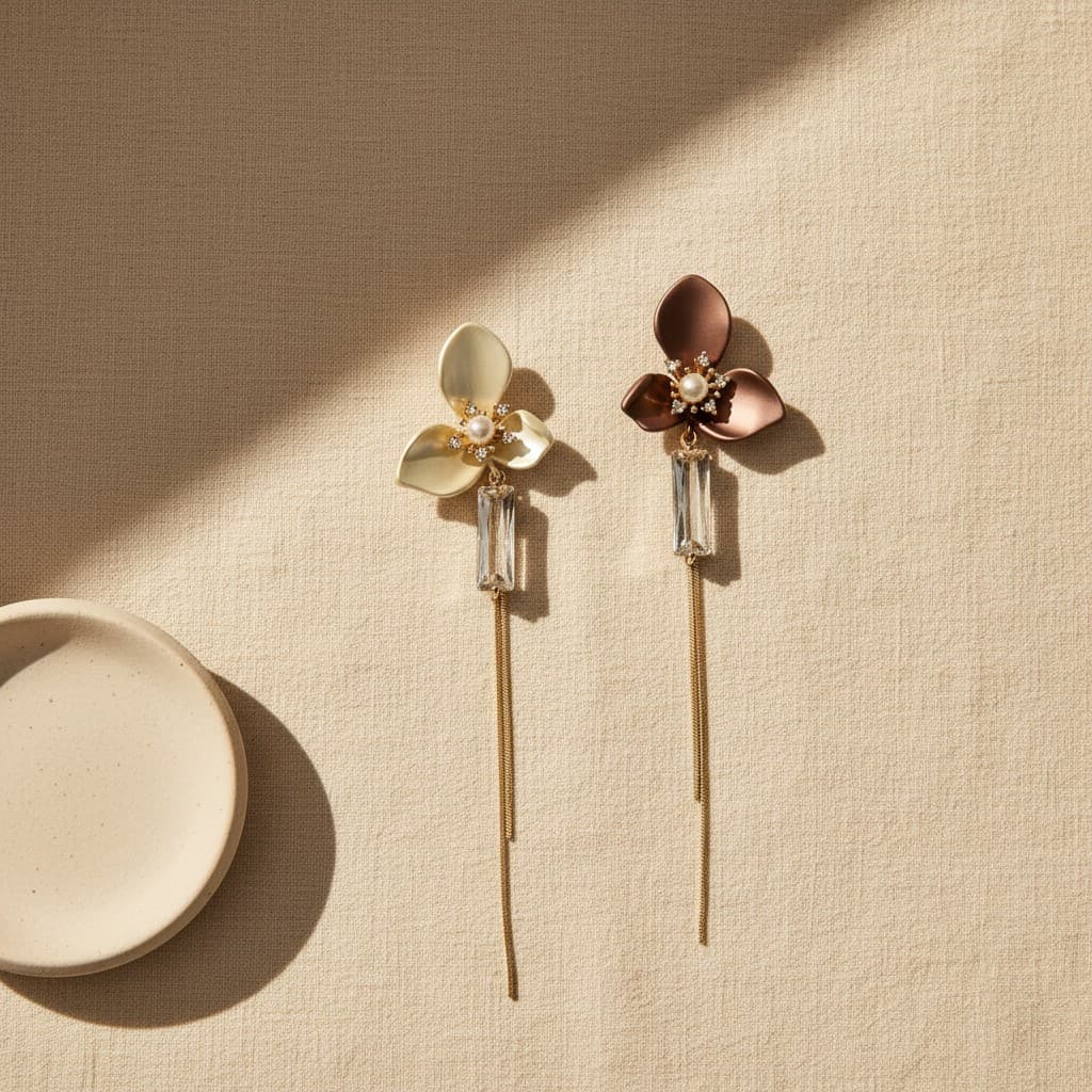 Fluttering Petal Dangles